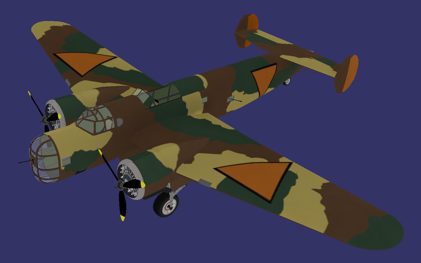 Fokker T.V bomber preview image 1